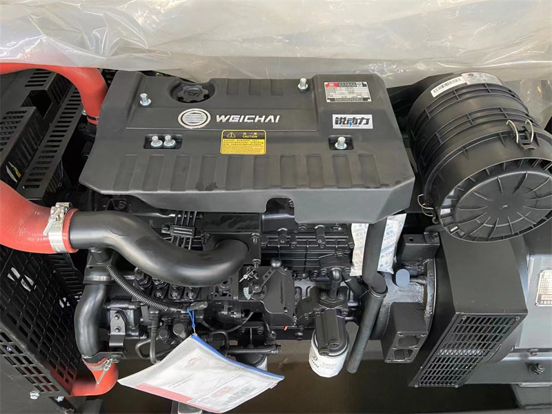 中铁十七局集团100KW潍柴机组