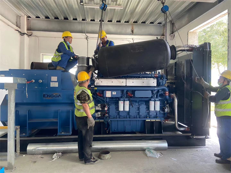 河北建设集团800KW玉柴机组、1800KW玉柴机组